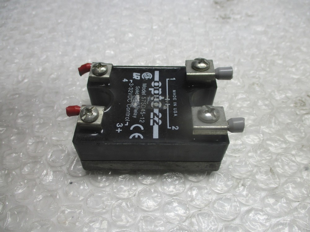 OPTO 22 575D45-12 SOLID STATE RELAY UNMP