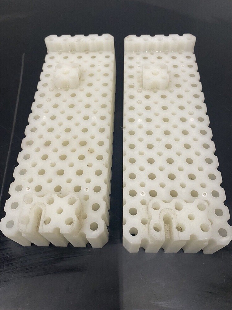 Laboratory Liquid Handler Sample Prep Plastic Trays, (9” x 3-1/4”x 2”)
