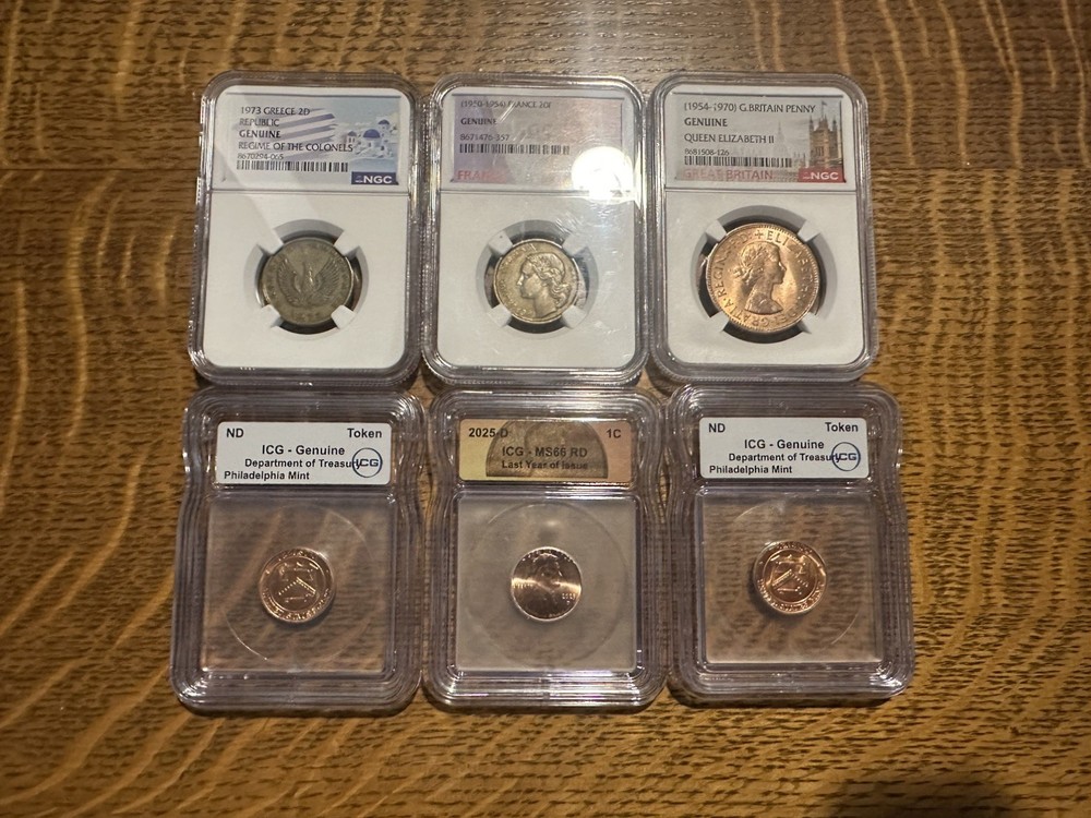 Mystery Coin Slab Pack