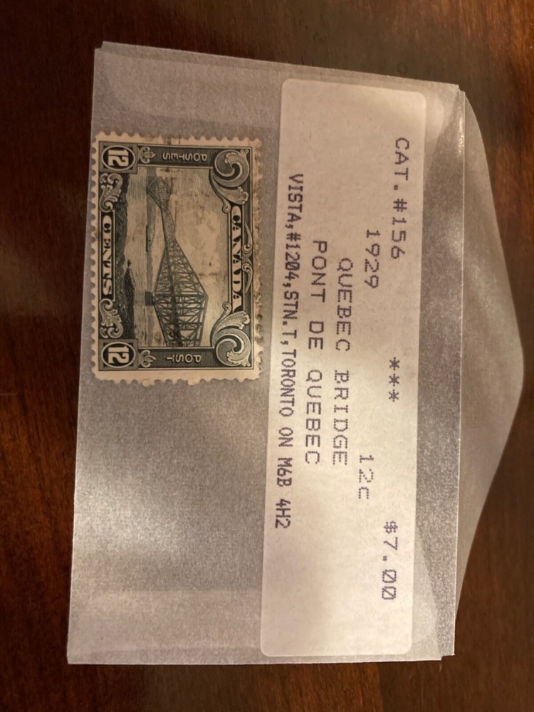 Canada Stamp 156 "Quebec Bridge" Used