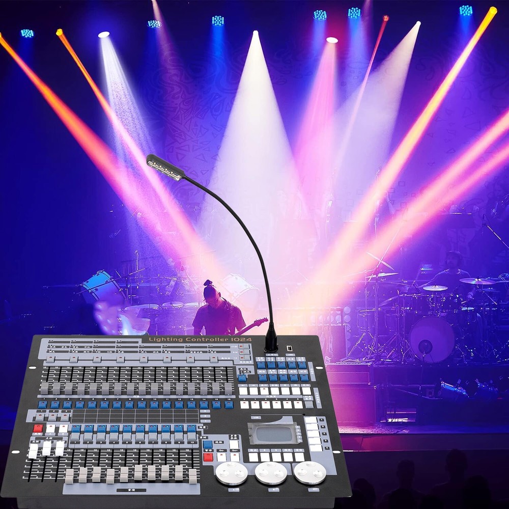 Stage light controller Pearl 1024 stage dj lighting console dmx controller+case