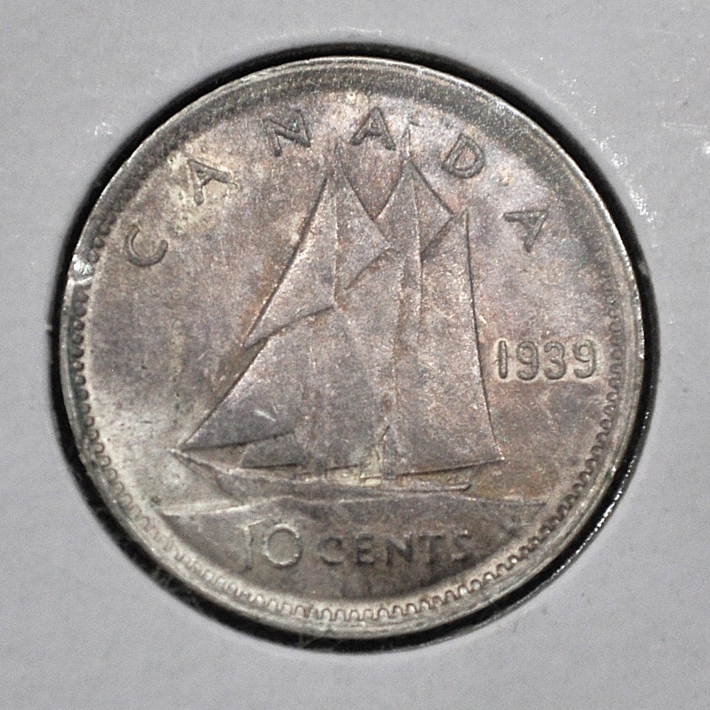 1939 Canada 10 Cents