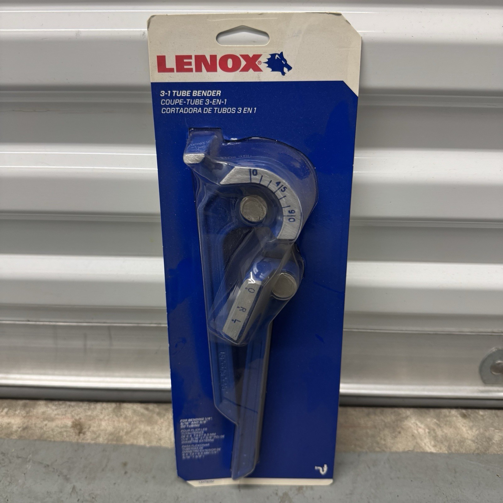 Lenox 3 in 1 Brake Line Fuel Line Tube Bender 1/4" 5/16" 3/8" LXHT82257