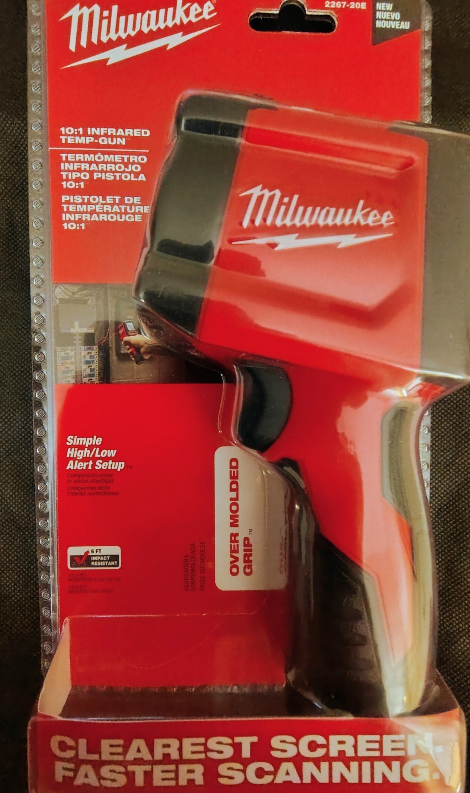Milwaukee 2267-20E 10:1 Infrared Temp-Gun NEW