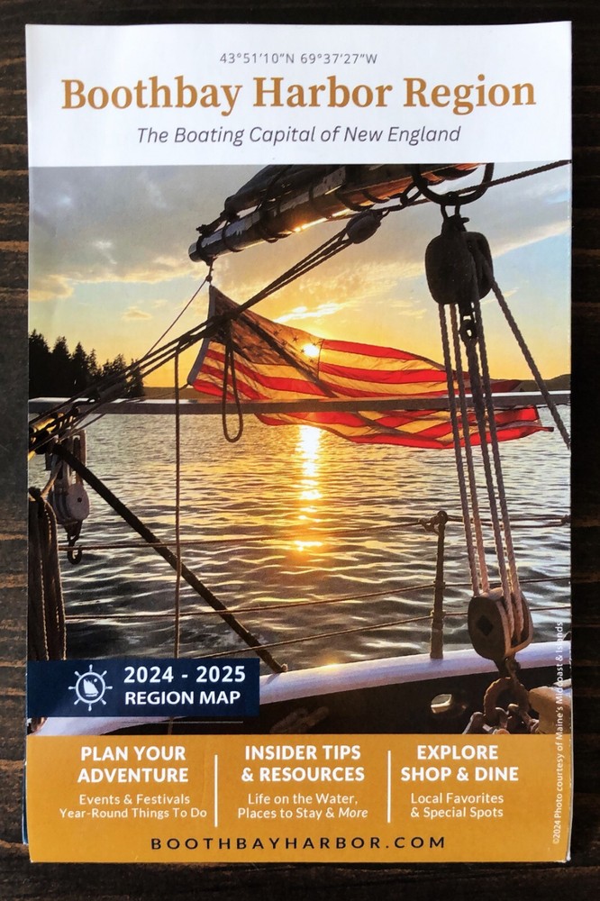 Boothbay Harbor Region Map (2024)