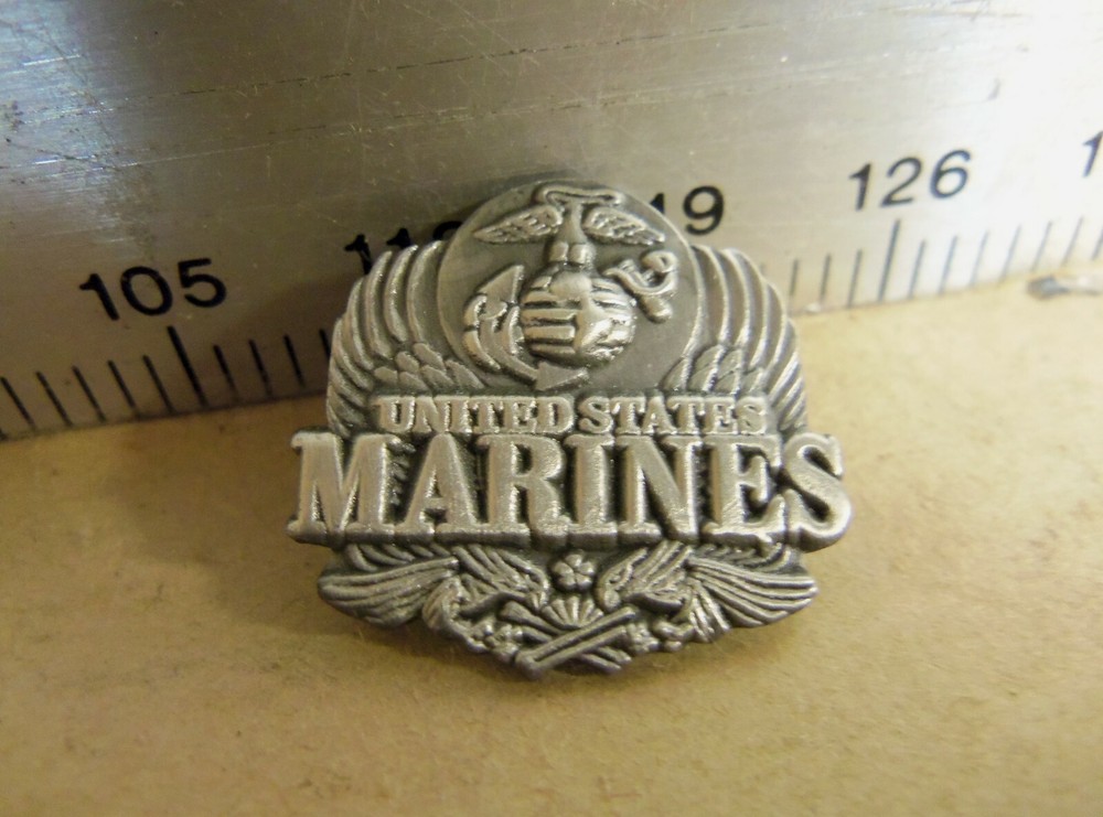 United States Marines with Eagle, Globe & Anchor Pin