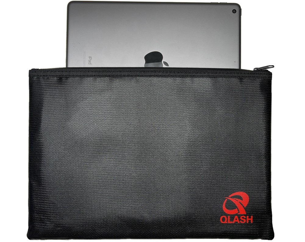 FireProof Document Bag 13.4x9.4 ,New Upgrade Extra Large Important File Holder