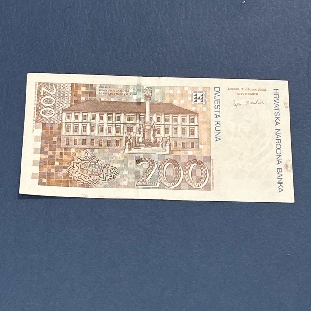 Croatia- 200 Kuna- 2002
