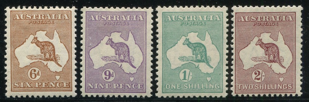 Australia #96-99 Mint