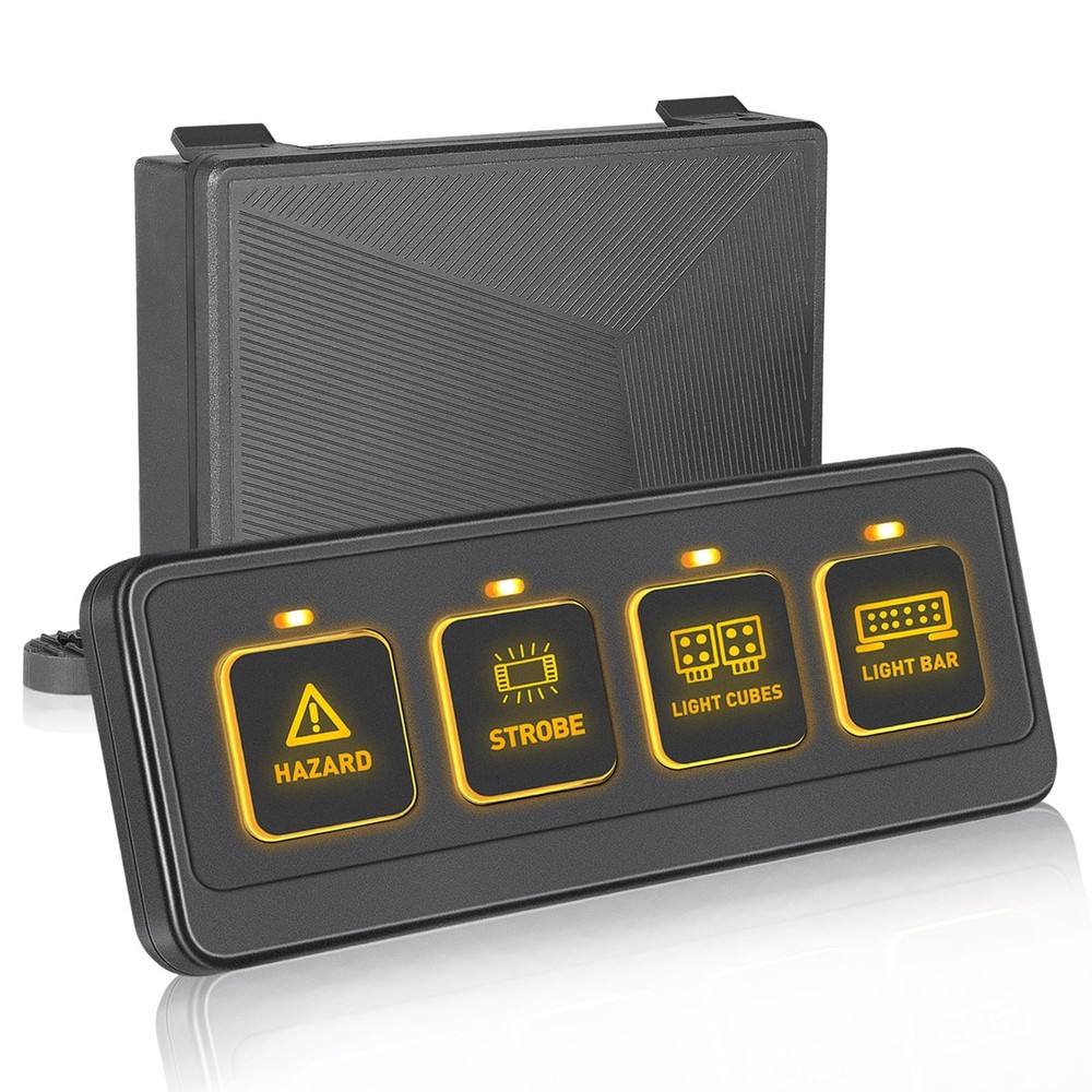 Wireless Switch Panel, Nirider 4 Gang Panel 4 4 gang - wireless