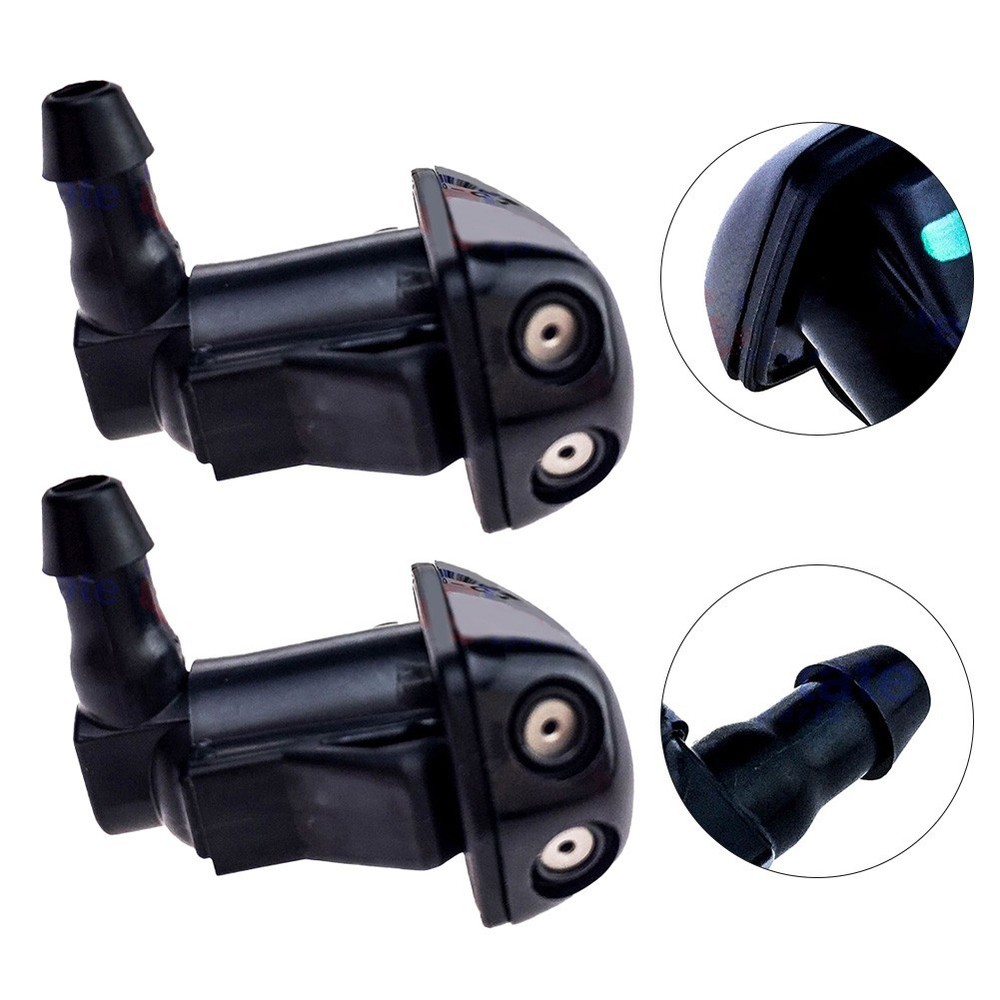 Windshield Spray Nozzle Easy Installation Plastic Material For 80 Series HZJ