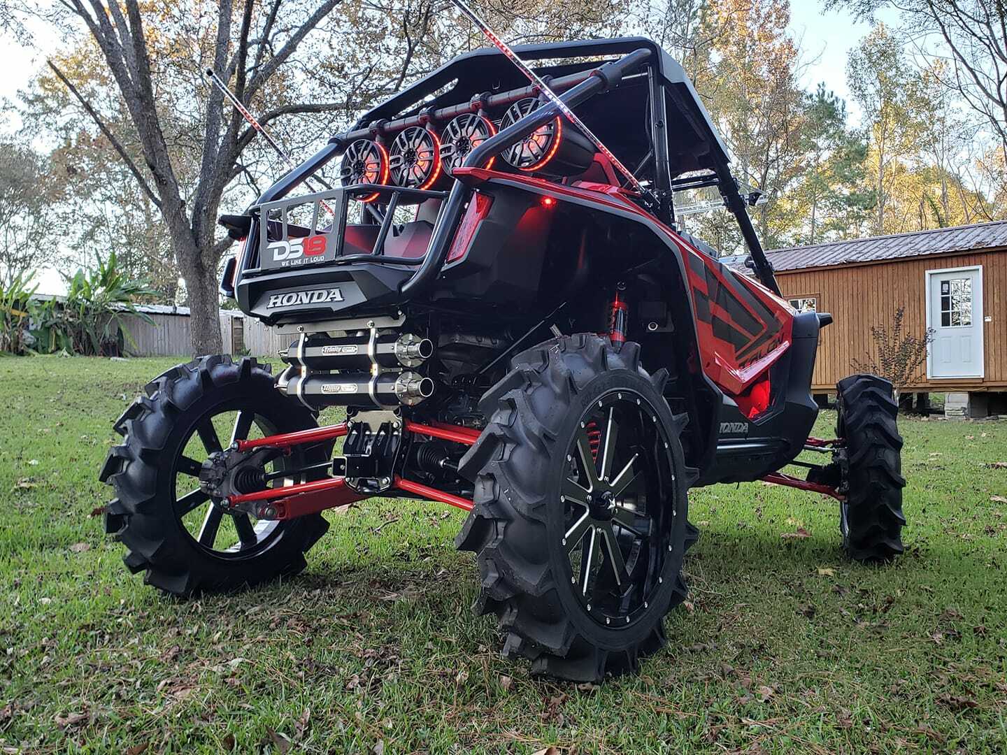 2019-2023 Honda X/R Talon Trinity Racing Stage5 SlipOn Exhaust Black TR-4169S-BK