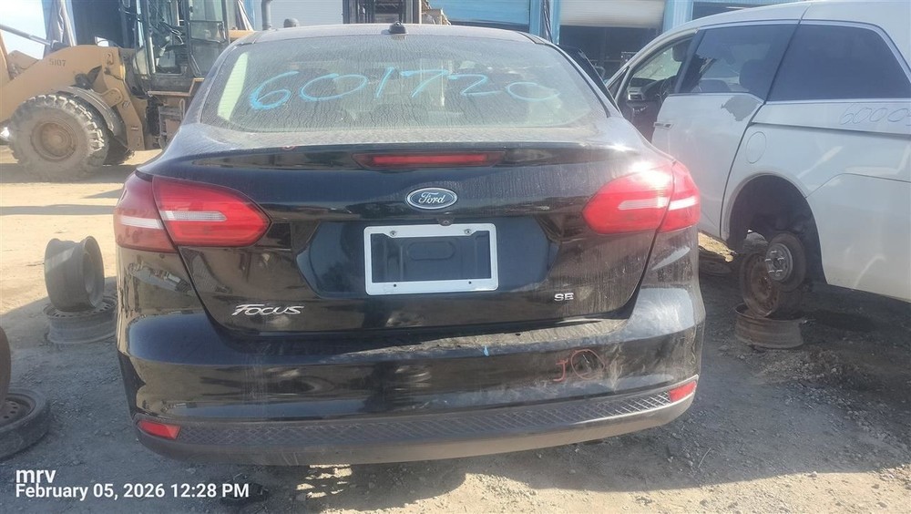 LEFT REAR DOOR WINDOW REGULATOR OEM 2015 FORD FOCUS