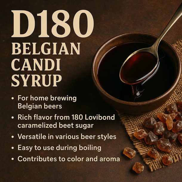 LD Carlson D180 Belgian Candi Syrup 1 lb