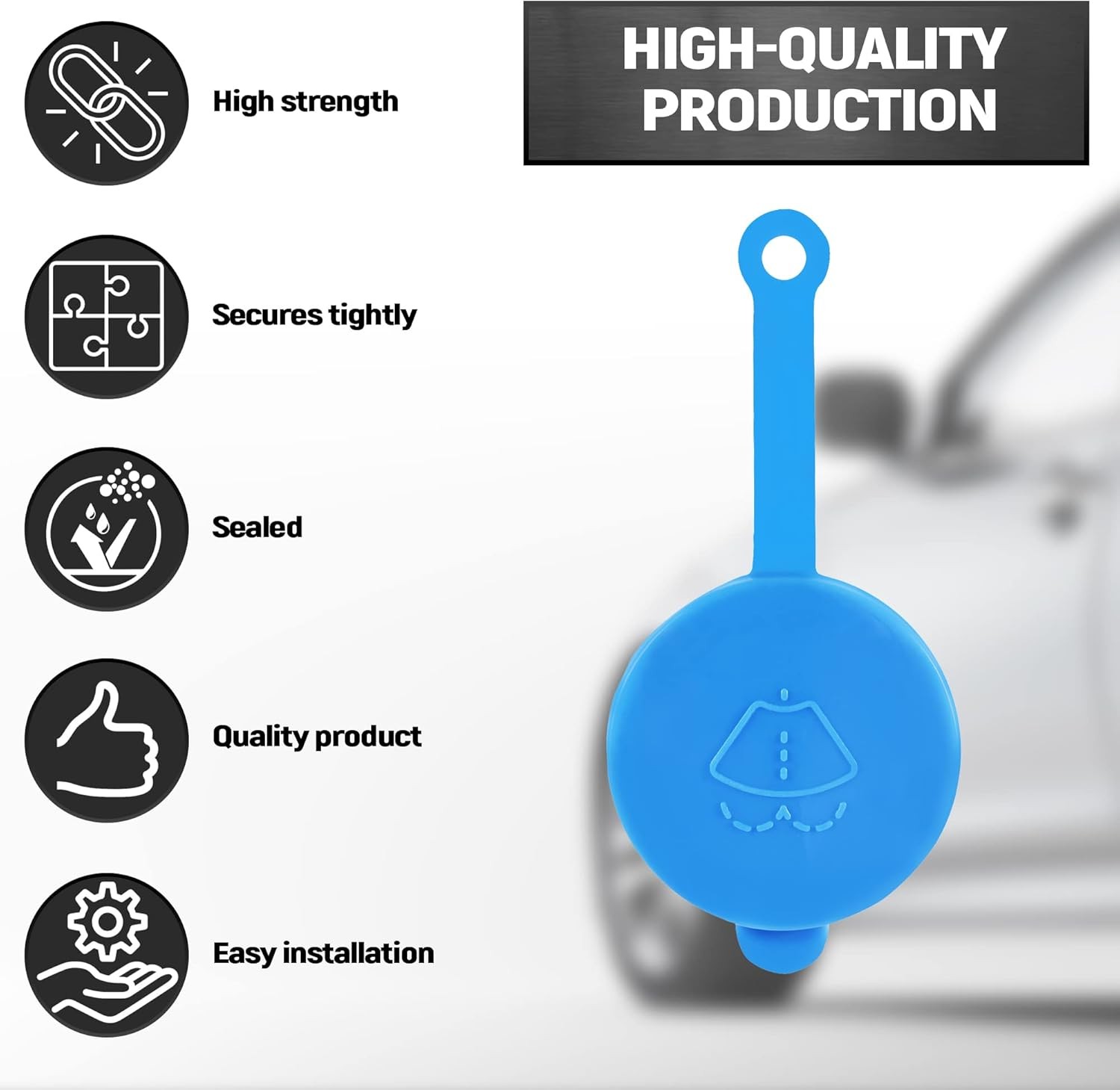 Windshield Washer Fluid Reservoir Cap - Windshield Wiper Nissan 289137S000