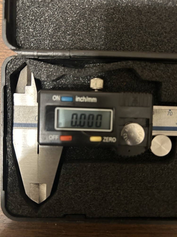 Cornwell Tools 6" Digital Electronic Inside Outside Caliper CE-C3C301 Read!!