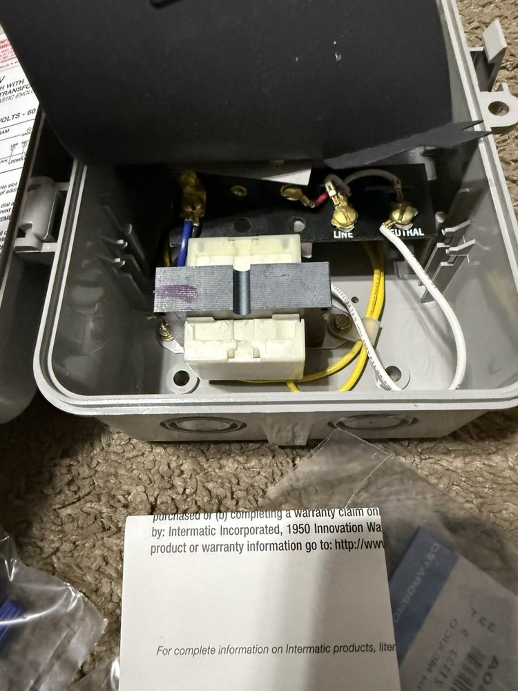 Intermatic T8845PV Mechanical Cycle & Irrigation Timer Switch 125-Volt/24-Volt