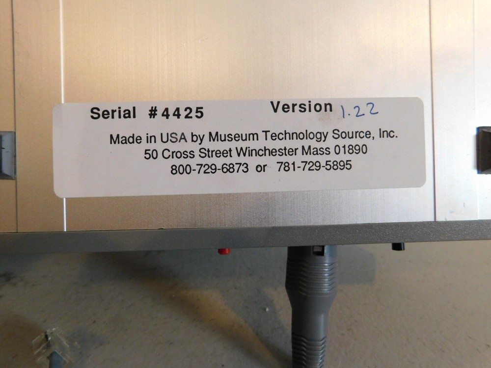 2 Museum Technology Source Inc. RS-232 HD-204 Adtec Controllers Version 1.22