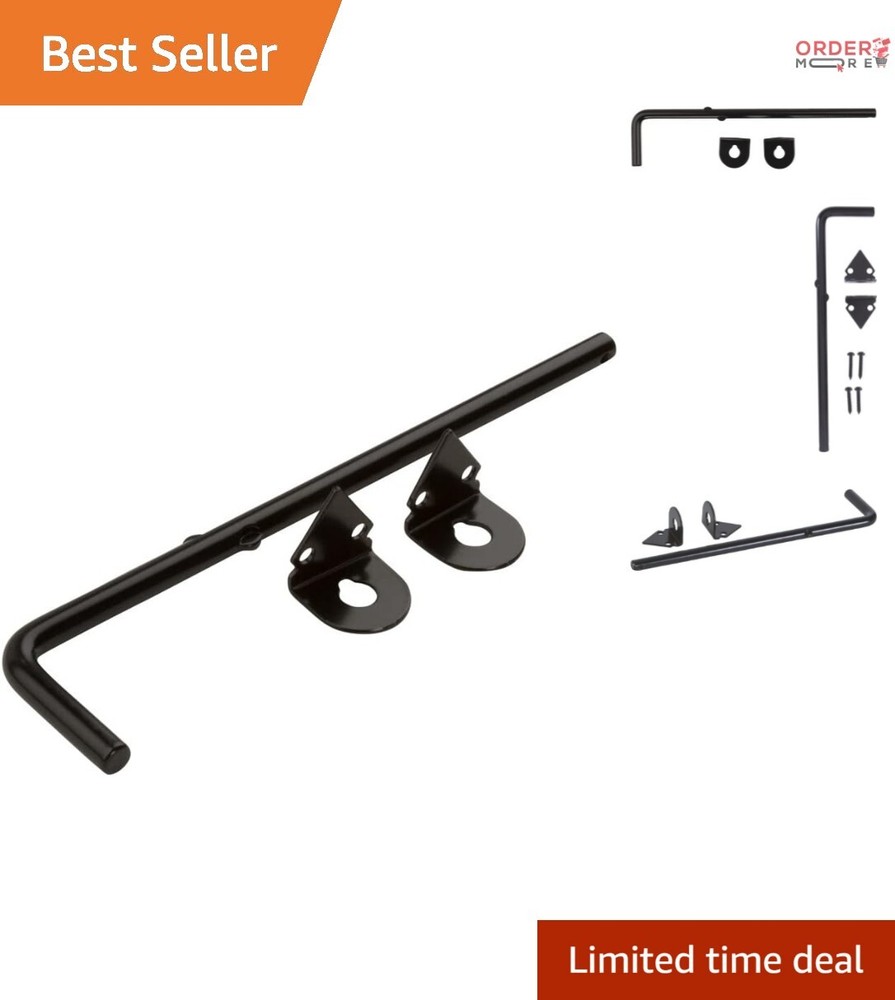 1/2" x 12" Non-Removable Cane Bolt with WeatherGuard for Versatile Gate Security