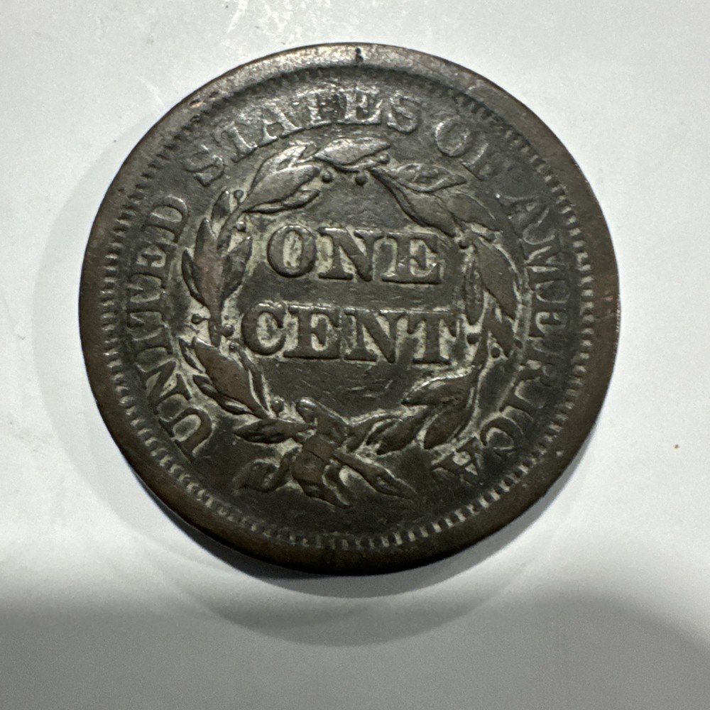 1851 Cornet Head Large Cent G