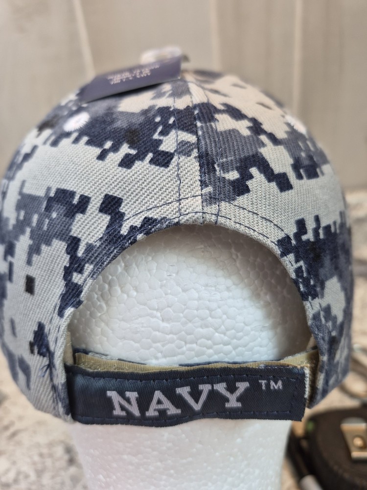 US Navy Digital Camo Baseball Cap Hat Official Licensed Product Adjustable