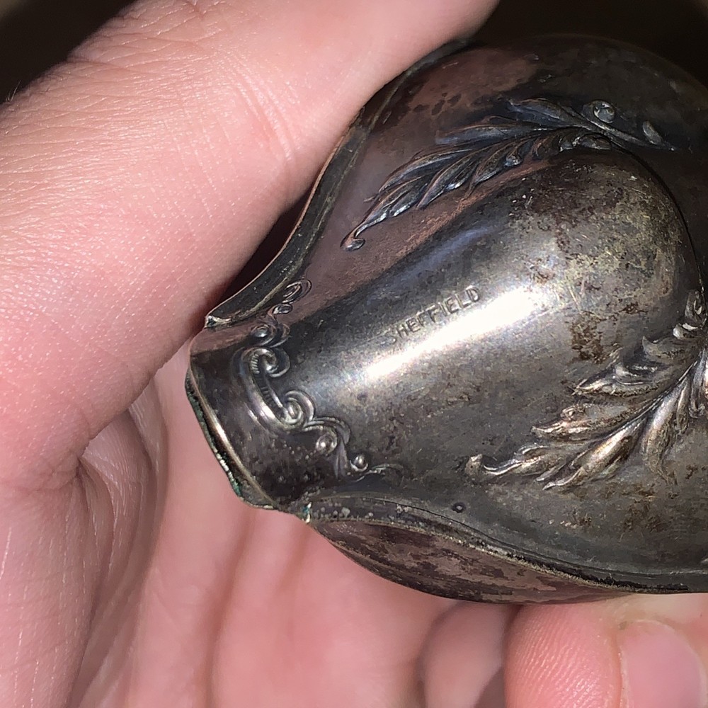 Antique Sheffield Silver? Tea Strainer