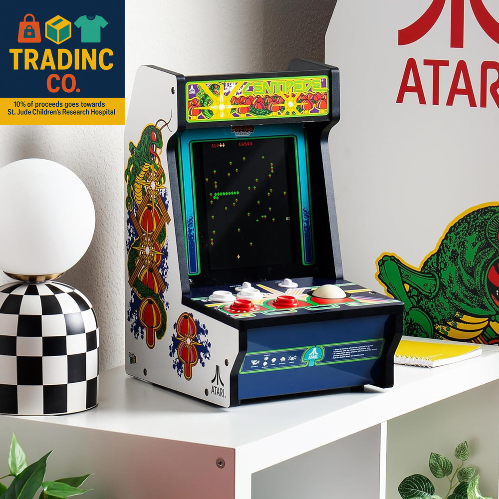 - Atari Centipede Counter Series Game Machine, 5 Games, 8" Liquid Crystal Screen