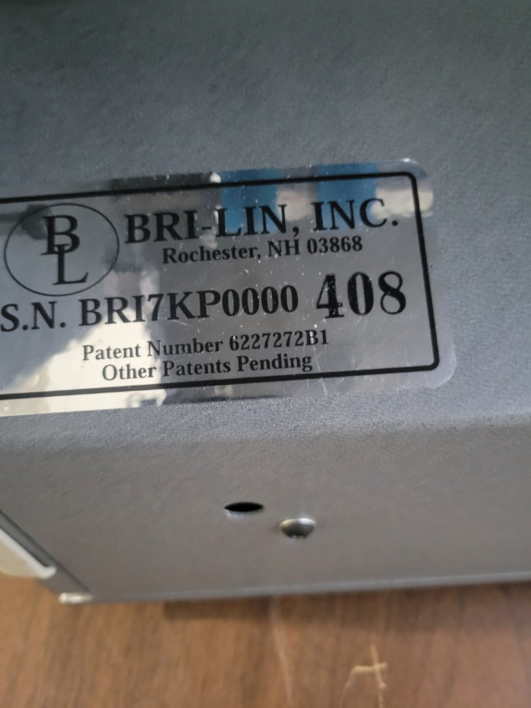 BRI-LIN Pressure Folder | Bottom Feed | 8,000/hr | Multiple Fold Patterns