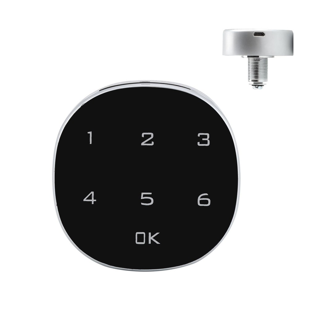 Code Lock Kit Digital Combination Lock Cam Cabinet Sturdy Zinc Alloy Keyless