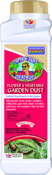 Deadbug Brew 257 Flower/Vegetable Garden Dust, Solid, 1.5 lb Tan/White