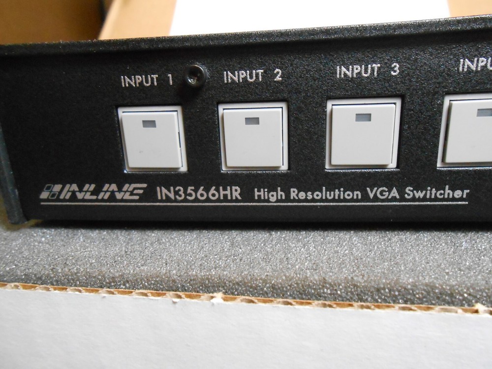 INLINE IN3566HR HIGH RESOLUTION VGA SWITCHER 6 IN 1 OUT