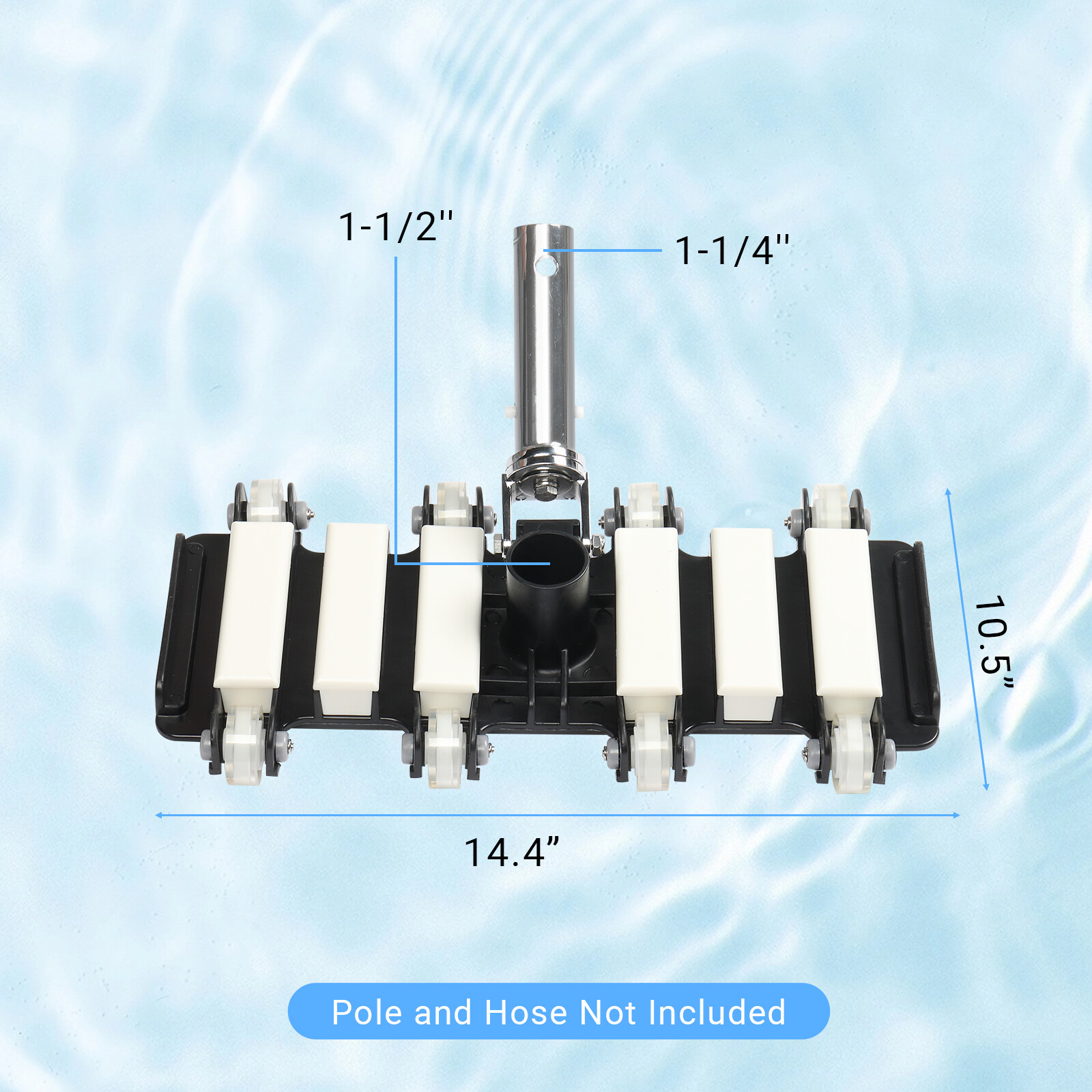 Swimming Pool Vacuum Head,Professional Weighted Flexible Pool Cleaner In-Ground