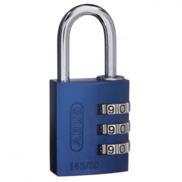 ABUS Combination Padlocks - Resettable 30mm x1 High quality - BLUE