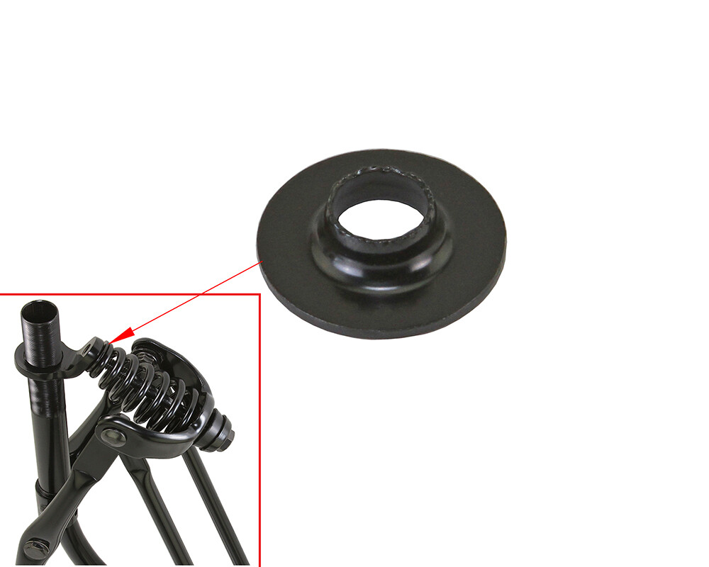Bike Spring Fork Spring Holder Washer OD26/ID10 Black.