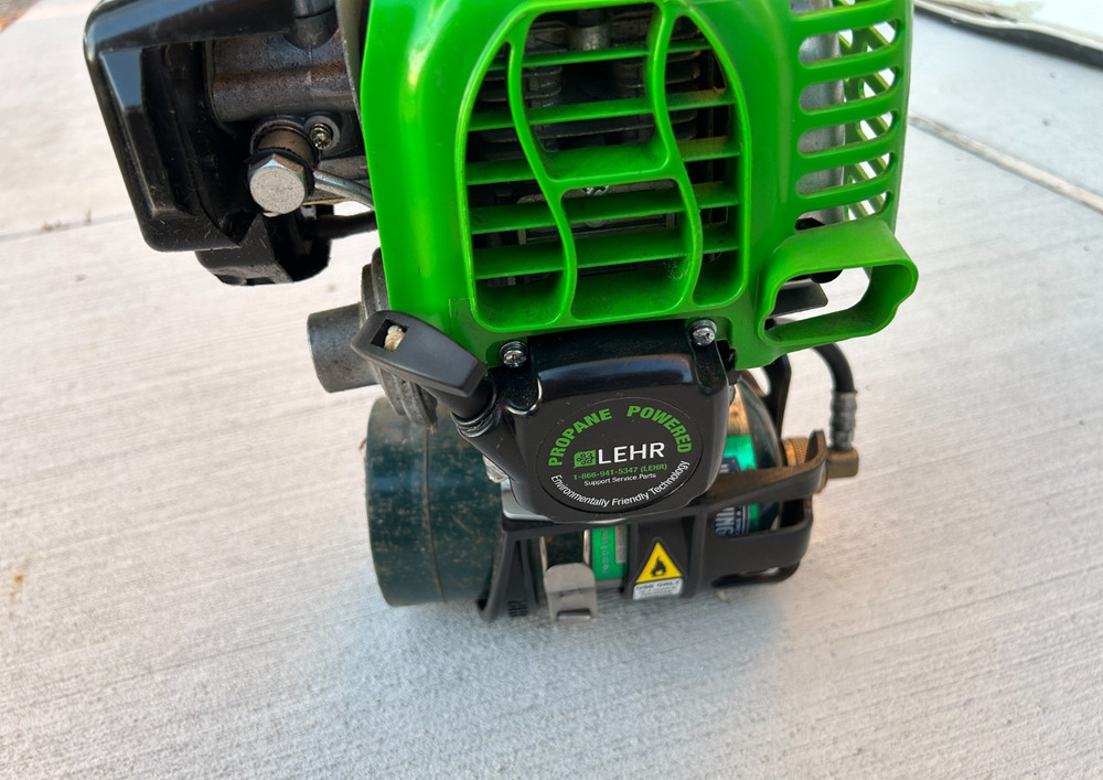 Lehr Propane Powered 4 Stroke Curved Shaft String Trimmer