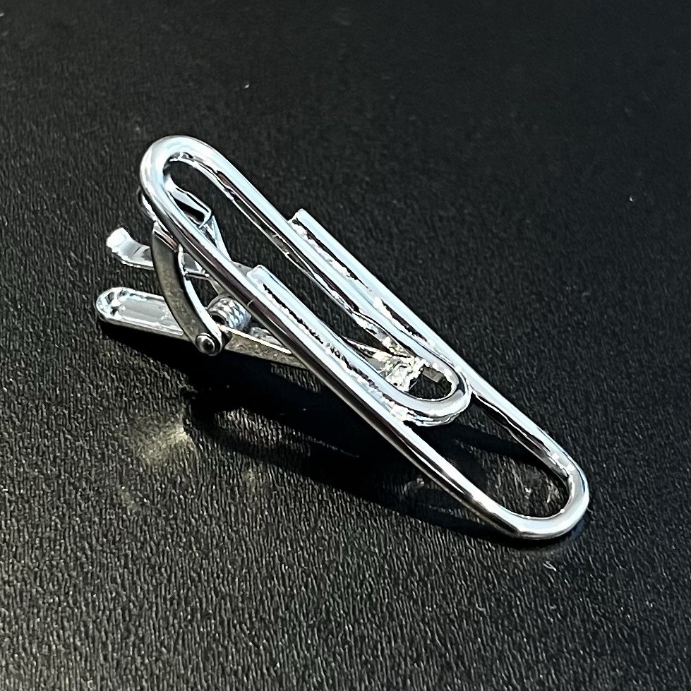 Paper Clip Tie Clip Men Birthday Father’s Day Daily wear Fancy Tie Bar