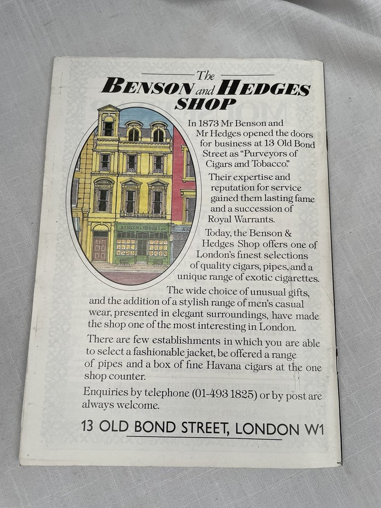 Her Majesty’s A Stoll Moss Theatre Programme