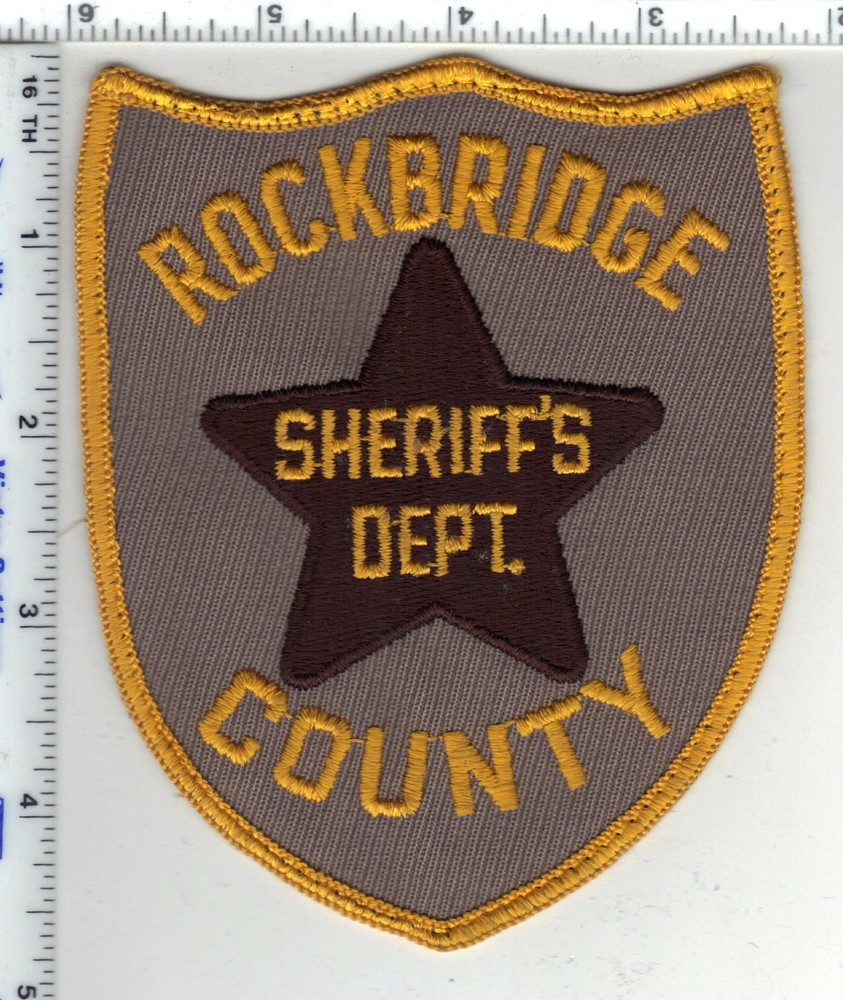 Rockbridge County Sheriff's Office (Virginia) 2nd Issue Uniform Take-Off Patch