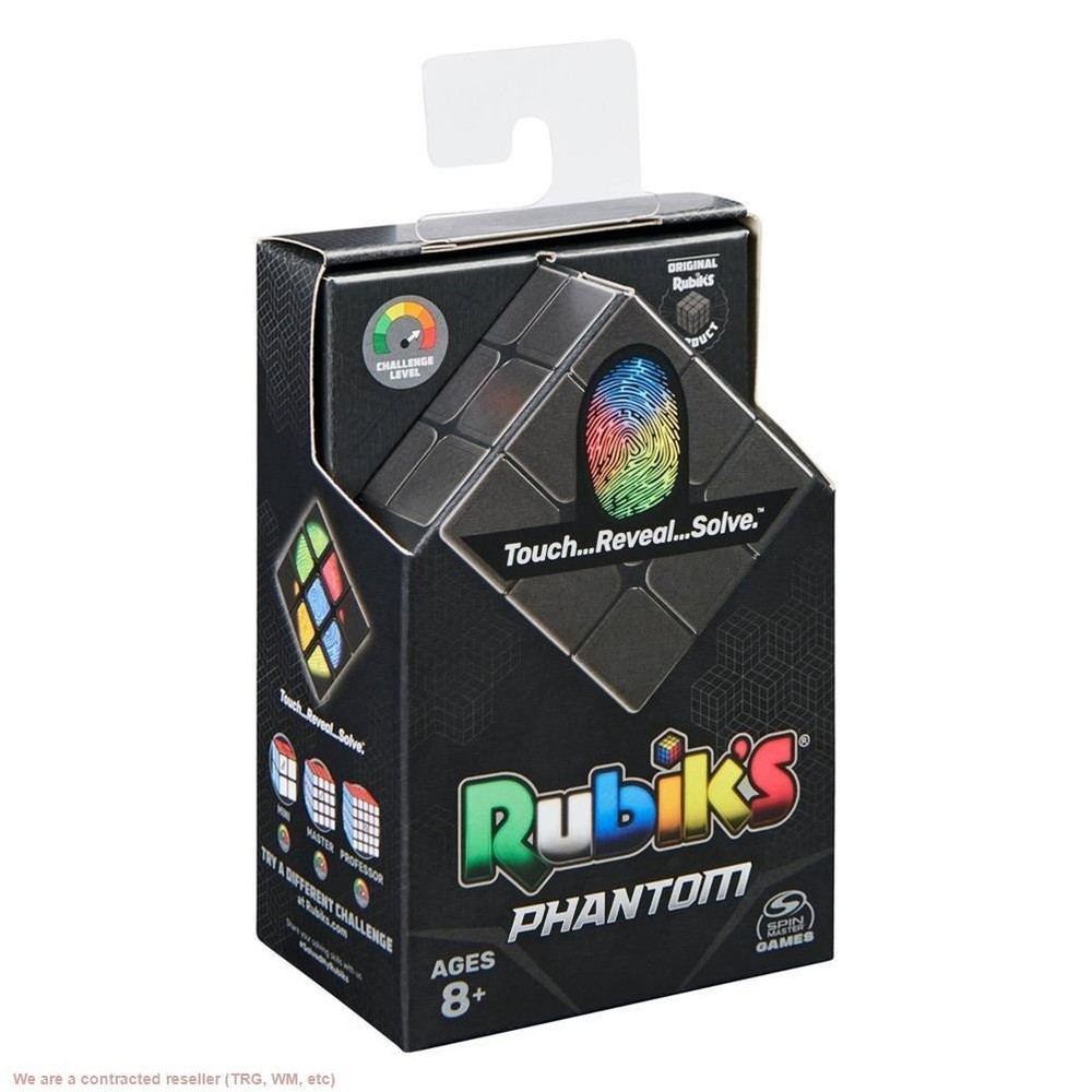Rubik's Phantom 3x3 Cube Advanced Brainteaser *NEW & SEALED*