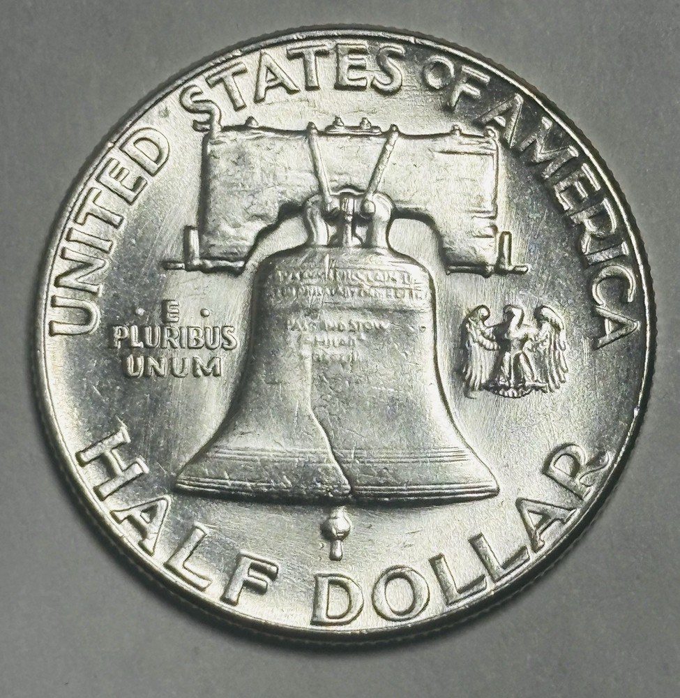 1955 Franklin Half Dollar, Bugs Bunny, Uncirculated,