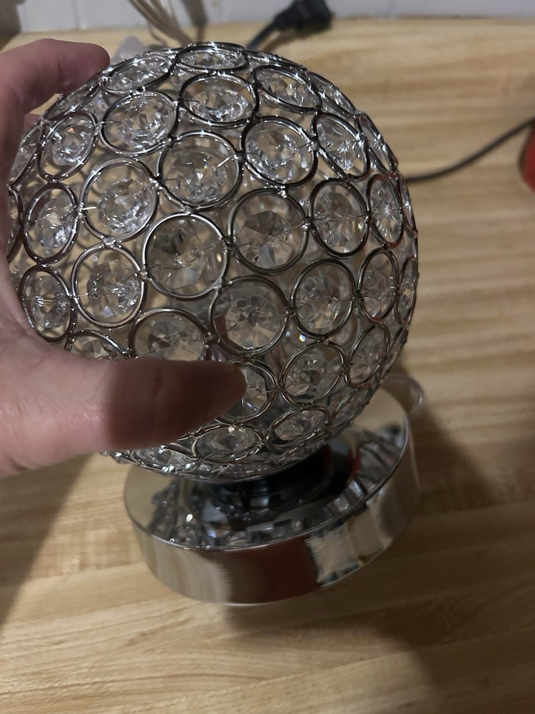 Stunning Crystal Ball Lamp
