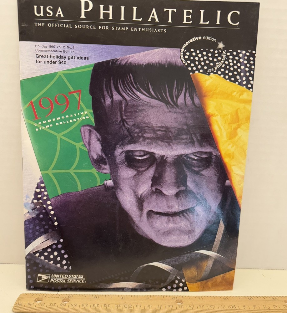 Vintage  USA Philatelic Magazine  USA stamp Catalog 1997 vol 2 #4 Commemorative
