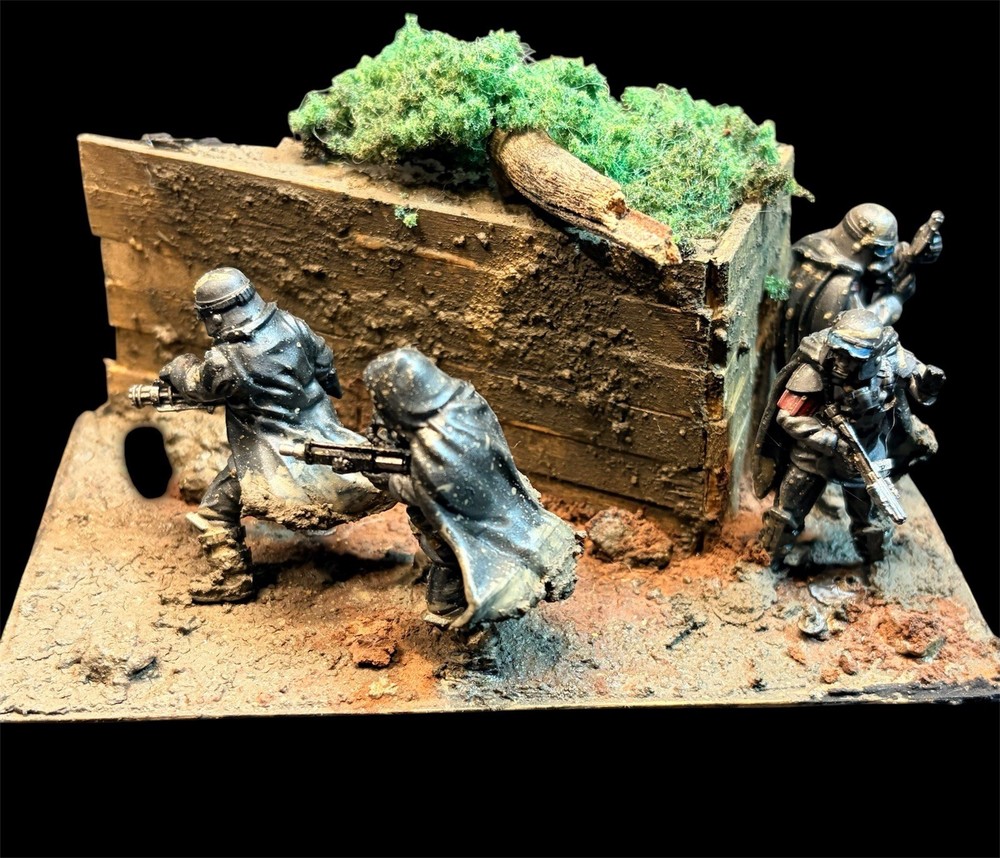 Star Wars Mud Troopers diorama