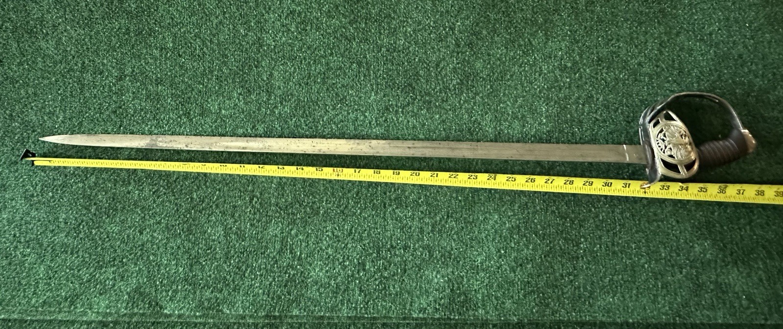 Used Imperial German WWI Prussian Model 1889 Hussar Cavalry Sword