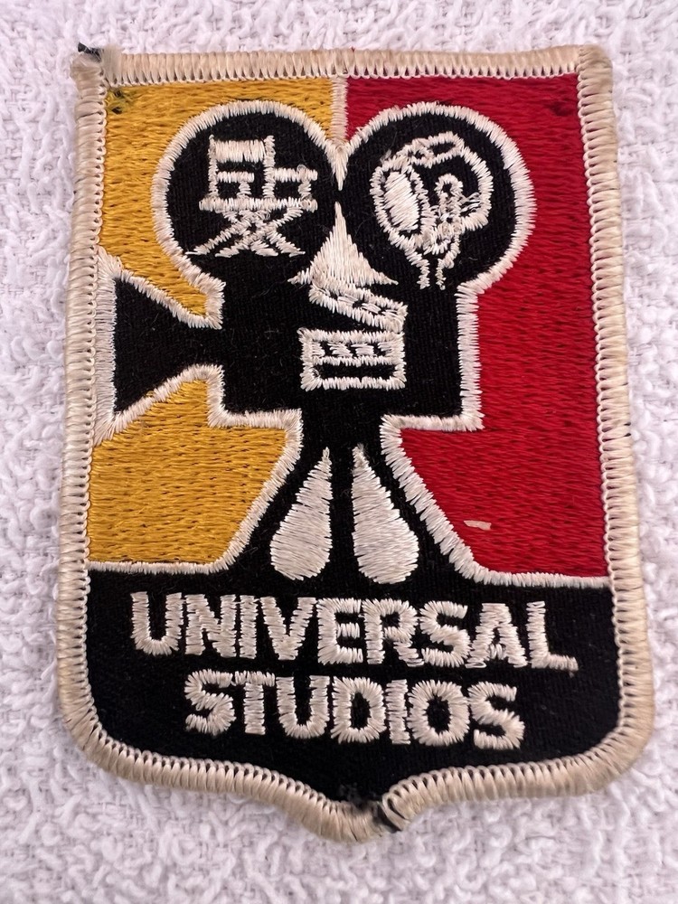 Universal Studios Patch 2 5/8" x 3 5/8" Vintage