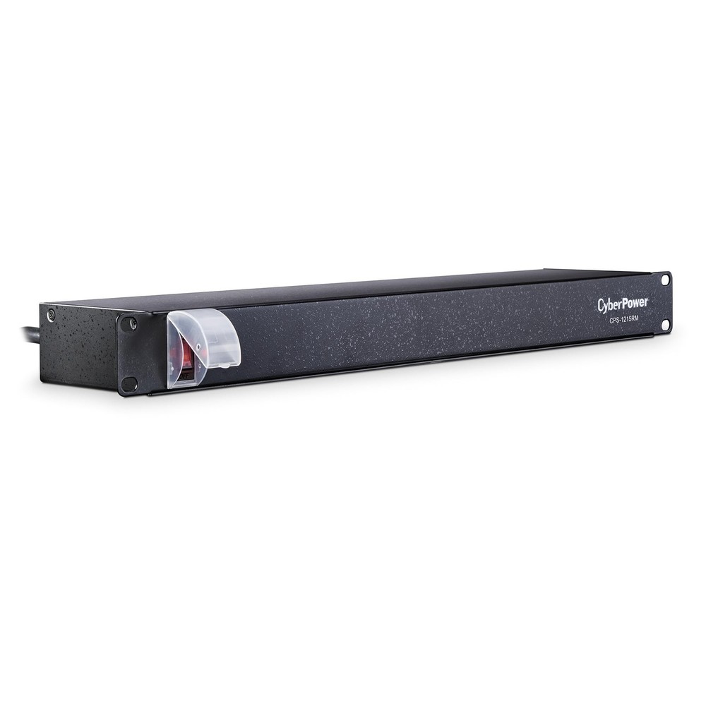Basic PDU 100-125V 15A, 10 Outlets, 15ft Cord, 1U Rackmount