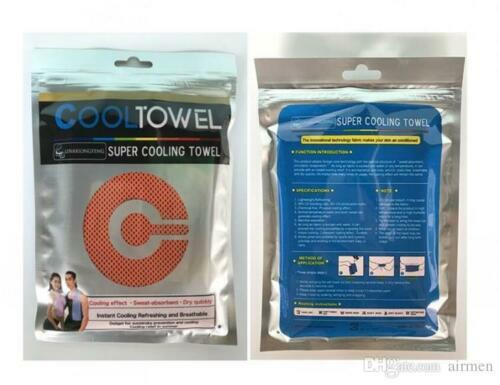 2pcs ice Cooling Towel for Sports/Workout/Fitness/Gym/Yoga towels USA