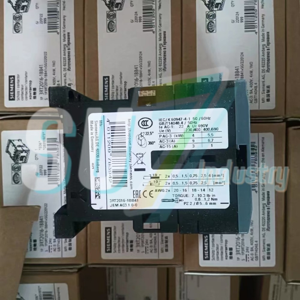 SIEMENS 3RT2016-2BB41 Contactor# 1pcs New In Box