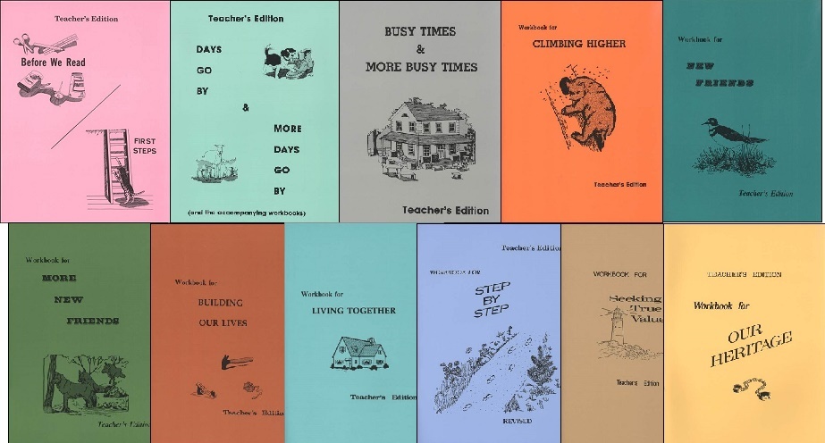 Pathway Reader and workbook SET (Grades K-8) with answer keys.