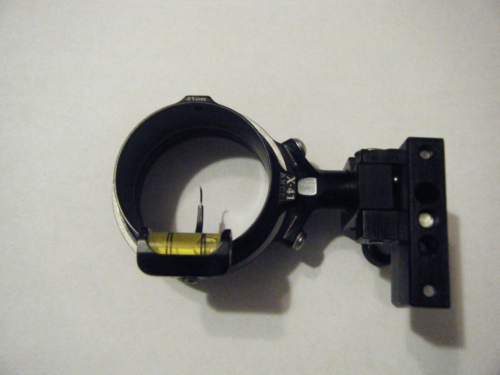 DAVIS Adapter to mount Axcel scope (SCOPE IS FOR PICTURE ONLY!)-BLACK